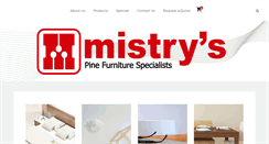 Desktop Screenshot of mistrys.co.za