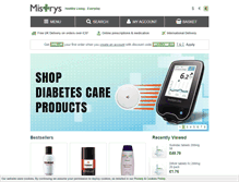 Tablet Screenshot of mistrys.co.uk